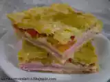 Receita Empadão de assadeira com recheio de baurú especial