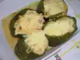 Receita Pimentos recheados com bacalhau e broa