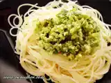 Receita Molho pesto com espaguete capellini