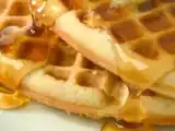 Receita Waffle doce
