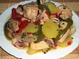 Receita Caldeirada de frango com lulas
