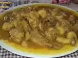 Receita Frango com banana e molho de caril