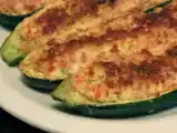 Receita Zucchini ripieni (abobrinhas recheadas à italiana)