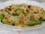 Receita Arroz colorido e nutritivo