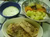 Receita Salmão e legumes ao vapor