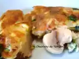 Receita Fortaia de queijo e champignon