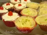 Receita Cupcake de iogurte e cobertura de creme de limão