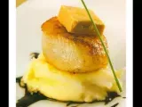 Receita Vieiras salteadas com foie gras