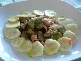 Receita Saladinha de favas com peixe