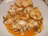 Receita Ameijoas e berbigão à moda do meu pai