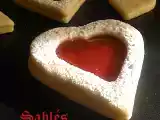 Receita Sablés de morango