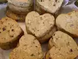 Receita Biscoitos de queijo pecorino, nozes e azeitona