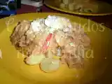 Receita Gnocchi com atum e delicias do mar