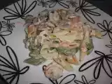 Receita Salmão em molho de natas e ervas aromáticas