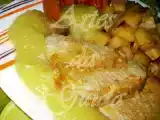 Receita Lombo de porco assado com puré de maçã