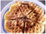 Receita Waffles de côco com mel de cana e canela