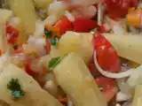 Receita Salada de mandioca