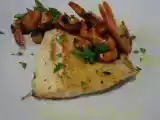 Receita Trutas ao molho de camarões, castanhas e mel