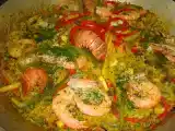 Receita Paella marinera