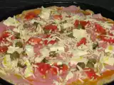 Receita Pizza com queijo feta