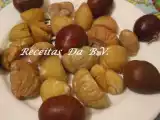 Receita Castanhas cozidas