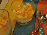 Receita Verrine de ricota com pêssego