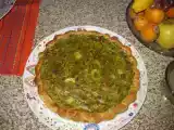Receita Quiche de legumes e restos de coelho