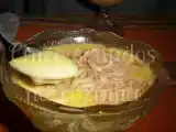 Receita Creme de custard com bolacha maria e pinhões