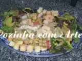 Receita Salada terra e mar