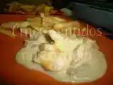 Receita Strogonoff de frango com queijo no forno