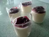 Receita Pannacotta de coco com frutos silvestres