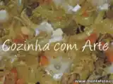Receita Legumes salteados com frango
