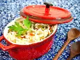 Receita Arroz com lentilhas