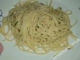 Receita Esparguete com alho e azeite