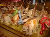 Receita Codornizes recheadas (ju)