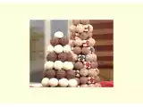 Receita Árvore de natal com bombons de chocolate