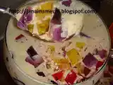 Receita Gelatina colorida light