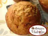 Receita Muffins de banana e castanha-do-pará