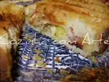 Receita Tosta de frango com bacon e ananás