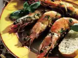 Receita Gambas marinadas