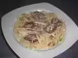 Receita Linguine à la carbonara di salsiccia
