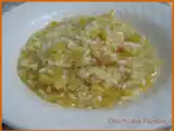 Receita Risoto de gouda, alho poró e cidra