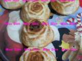 Receita Muffins baunilhados com iogurte e sementes de papoila