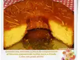 Receita Bolo de laranja com casca cremoso