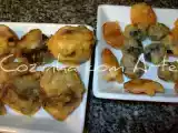 Receita Cogumelos, azeitonas e cenouras fritas