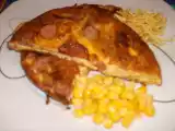 Receita Omolete de salsichas e chouriço