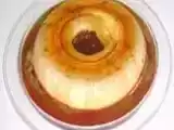 Receita Pudim de maria mole