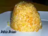 Receita Arroz de cenoura