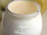 Receita Iogurte de lemon curd