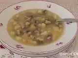 Receita Sopa de batatas com cogumelos